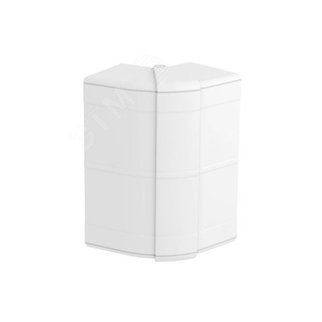 Угол кабельного канала внешний Rapid 45-2 регулируемый 53x130 мм (ПВХ, белый)