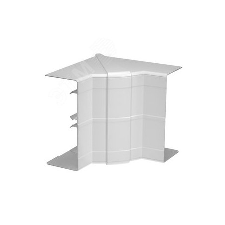 Угол кабельного канала внутренний Rapid 45-2 регулируемый 53x130 мм (ПВХ, серый)