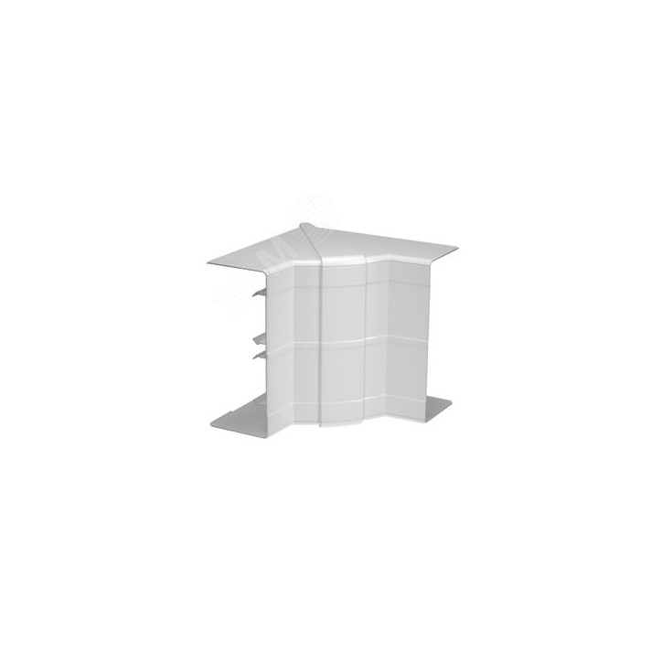 Угол кабельного канала внутренний Rapid 45-2 регулируемый 53x130 мм (ПВХ, серый)