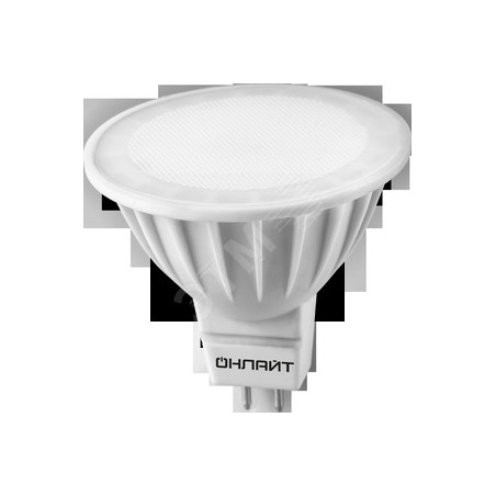 Лампа светодиодная LED 5вт 230в GU5.3 дневной