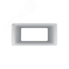 Воздуховод прямоугольный ПВХ 60х120 длина 0,5м