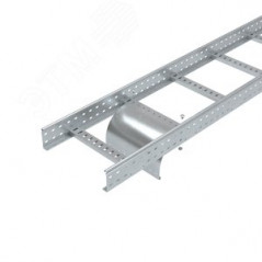 Пластина вывода кабеля для лестничных лотков осн.200 мм, в комплекте с крепёжными элементами, необходимыми для монтажа