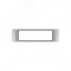 Воздуховод прямоугольный ПВХ 60х204 длина 1м