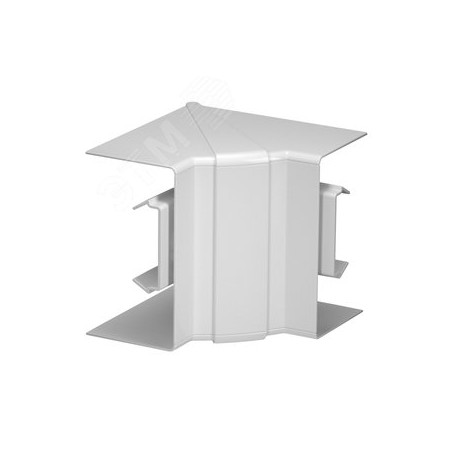 Угол кабельного канала внутренний Rapid 80 регулируемый 70x130 мм (ABS-пластик, светло-серый)