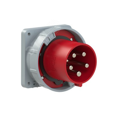Вилка встраиваемая 125А/400V/3P+N+E/IP67