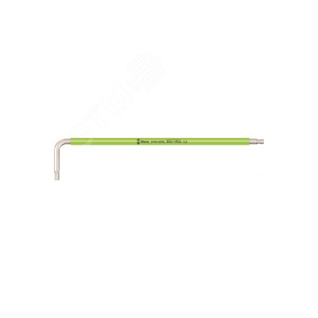 Ключ Г-образный 3950 SPKL Multicolour нержавеющая сталь с шаром 2.5X112 мм