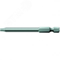 Бита 867/4 Z TORX вязкая твердость хвостовик 1/4 E 6.3 TX 40X89 мм