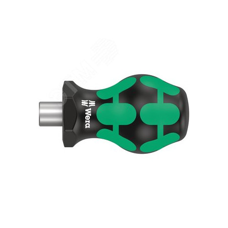 Рукоятка-битодержатель короткая 811/1 Stubby с магнитом для бит с хвостовиком 1/4 С 6.3