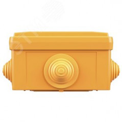 Коробка пластиковая FS с кабельными вводами и клеммниками IP55 100х100х50мм