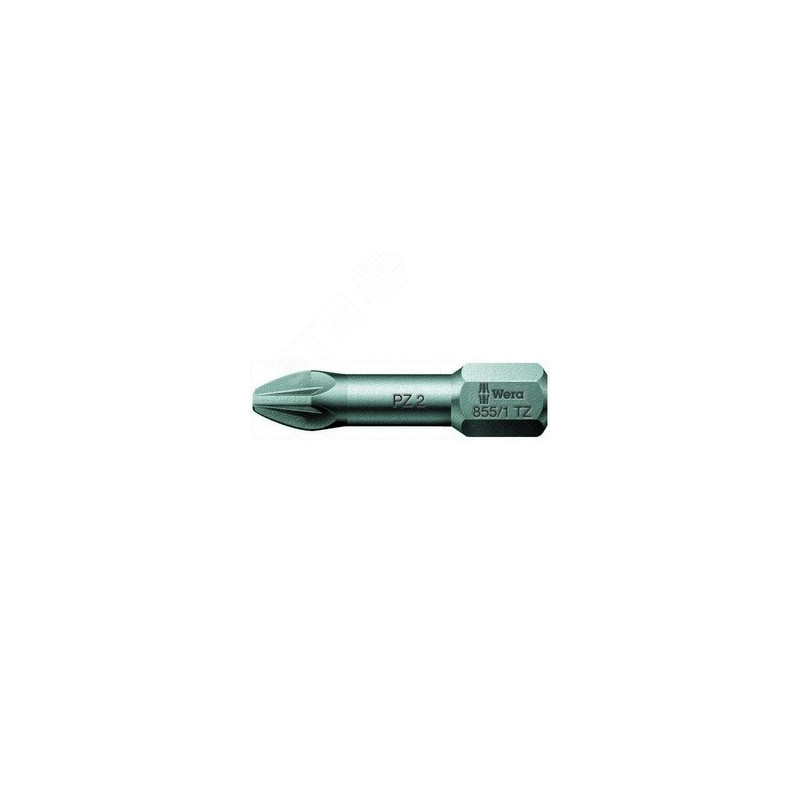 Бита торсионная 855/1 TZ PZ вязкая твердость хвостовик 1/4 C 6.3 PZ 2X25 мм
