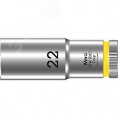 Головка торцевая шестигранная 8790 HMC Deep DR 1/2 глубокая 22X83 мм