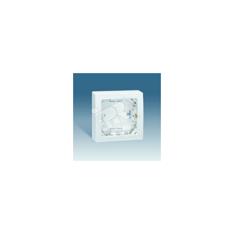 Рамка на 1 пост 75х75 мм, S73L, белый