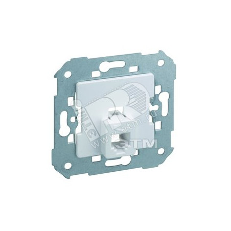 Розетка телефонная RJ-11, S82,82N, 88, механизм, черный