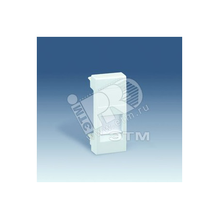 Адаптер на 1 RJ45(12) 75528-, 75540-, 75541-, 75544-39, узкий, шторка, S82C, алюминий