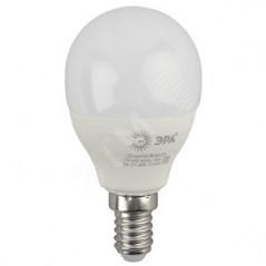 Лампа светодиодная LEDP45-9W-860-E14(диод,шар,9Вт,хол,E14)