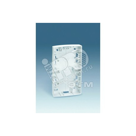 Коробка наружной установки на 1 пост, 89х89х27 mm, S82, сл.кость