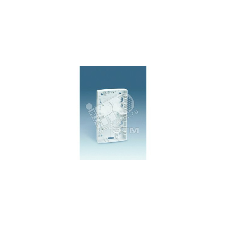 Коробка наружной установки на 1 пост, 89х89х27 mm, S82, сл.кость