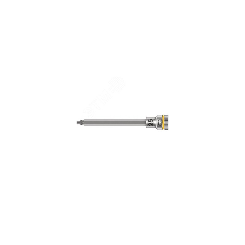 Головка торцевая 8767 B HF TORX Zyklop со вставкой DR 3/8 с функцией фиксации крепежа TX 25X107 мм