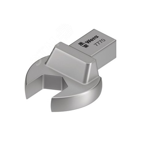 Насадка-ключ рожковый 7770. 15 мм под посадочное гнездо 9x12 мм для динамометрических ключей Click-Torque серий X и XP