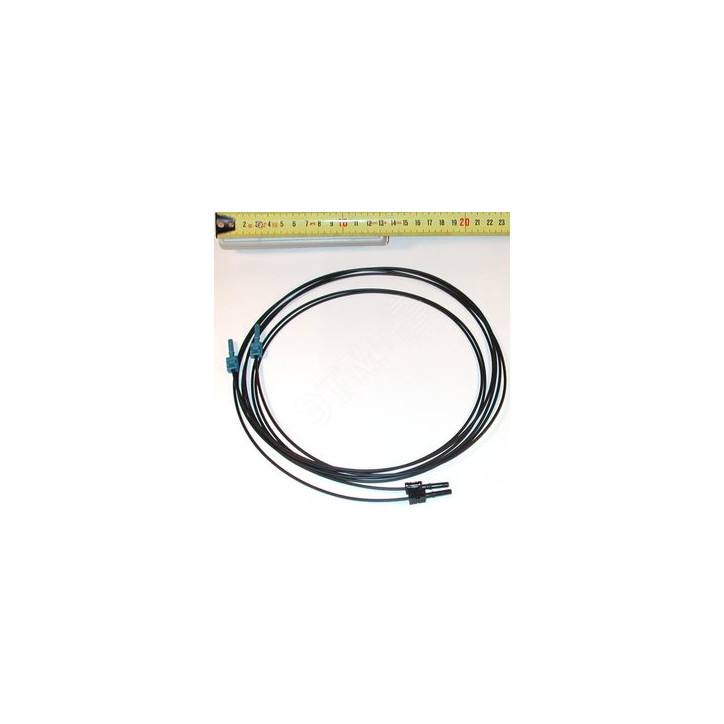 Оптоволокнный кабель, 2х2м. пласт., с разъемами