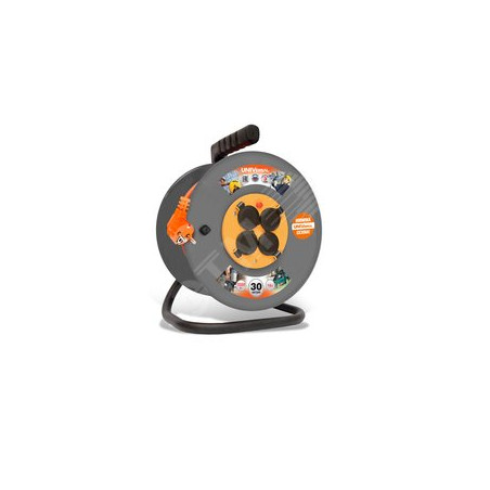 Удлинитель силовой ВЕМ-250 IP-44 с термовыключателем ПВС 3-2.5 30м