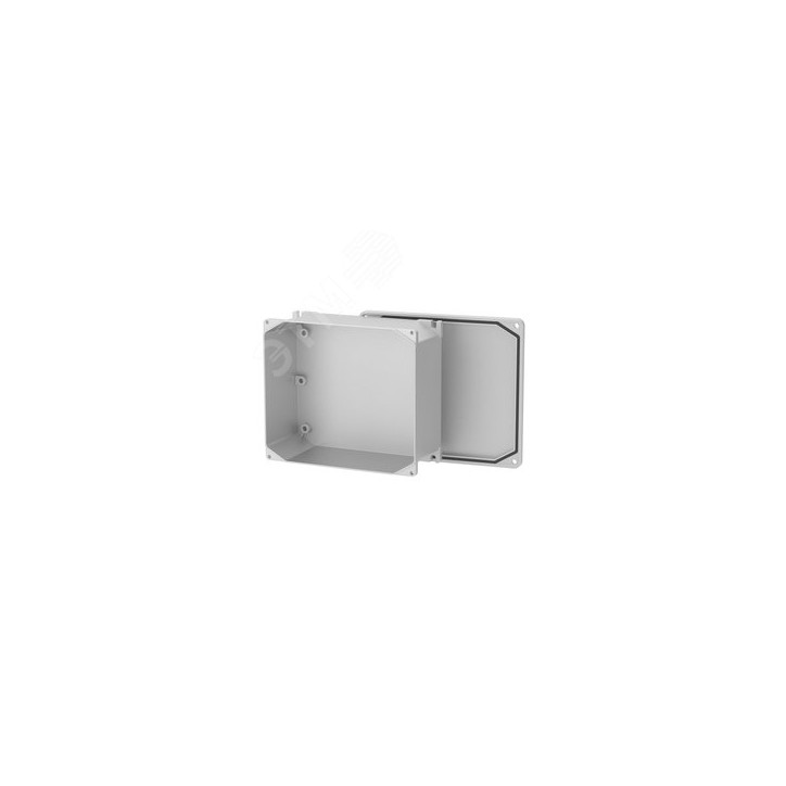 Коробка ответвительная 178х155х74мм IP66 RAL9006 алюминиевая