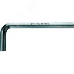 Ключ 950 Г-образный хромированный 13X132 мм