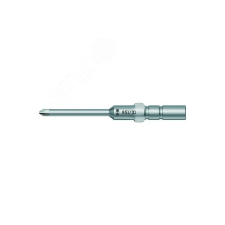 Бита 851/21 J PH сверхтвердая под азиатские винты хвостовик 4 мм HIOS PH 0X60 мм