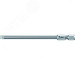 Бита шлицевая 800/4 Z SL вязкая твердость хвостовик 1/4 E 6.3 0.6X4.5X89 мм