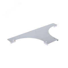 Крышка на ответвитель универсальный с основанием 150, 2,0 мм, цинк-ламель, в комплекте с крепежными элементами необходимыми длям