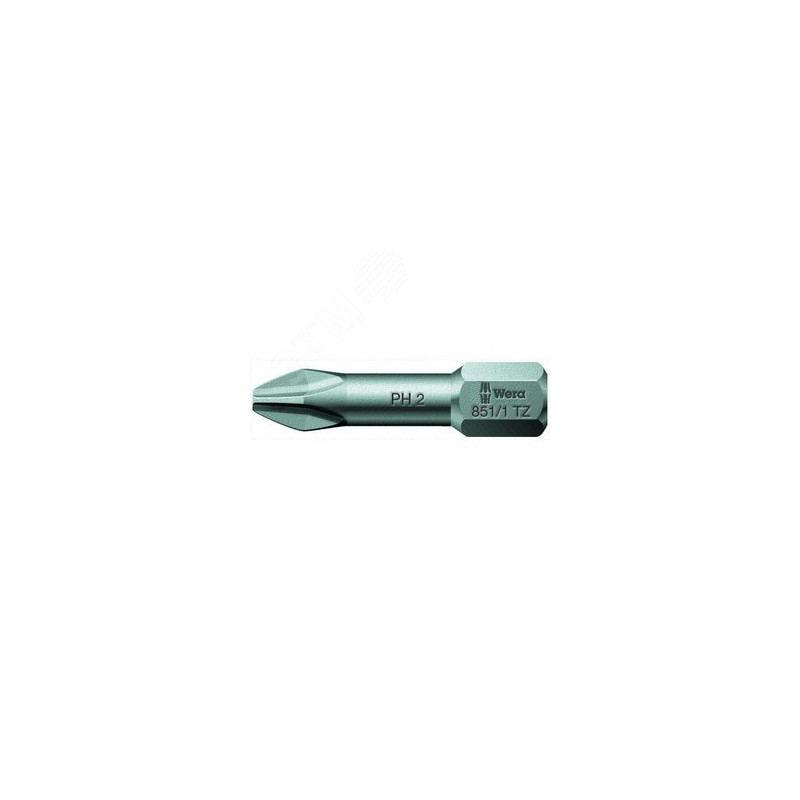 Бита торсионная 851/1 TZ PH вязкая твердость хвостовик 1/4 C 6.3 PH 3X25 мм