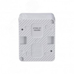 AtlasDesign Profi54 переключатель одноклавишный IP54 10 АХ, БЕЛЫЙ, Россия