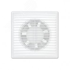 Вентилятор осевой вытяжной c антимоскитной сеткой и обратным клапаном D100