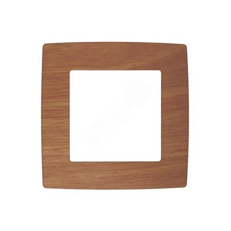 Рамка на 1 пост, Эра12, дуб, 12-5001-09