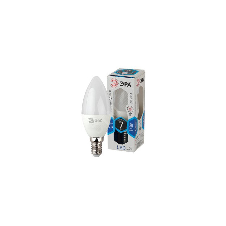 Лампа светодиодная LED B35-7W-840-E14 (диод, свеча, 7Вт, нейтр, E14) Лампа светодиодная LED B35-7W-840-E14 (диод, свеча, 7Вт, нейтр, E14)