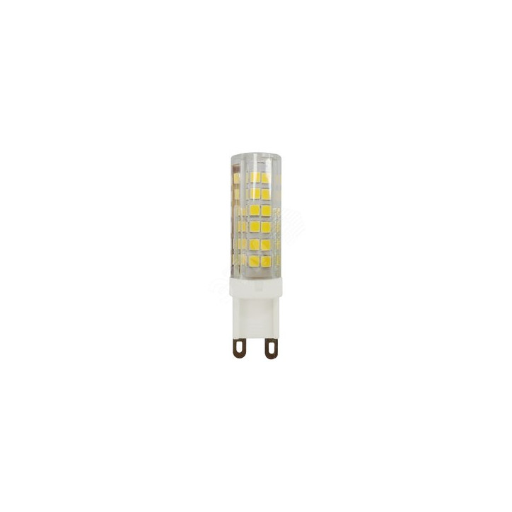 Лампы СВЕТОДИОДНЫЕ СТАНДАРТ LED JCD-7W-CER-840-G9 (диод, капсула, 7Вт, нейтр, G9)