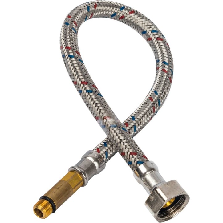 Подводка гибкая для смесителя М10x35 - 1/2' ВР длина 40 см Подводка гибкая для смесителя М10x35 - 1/2' ВР длина 40 см