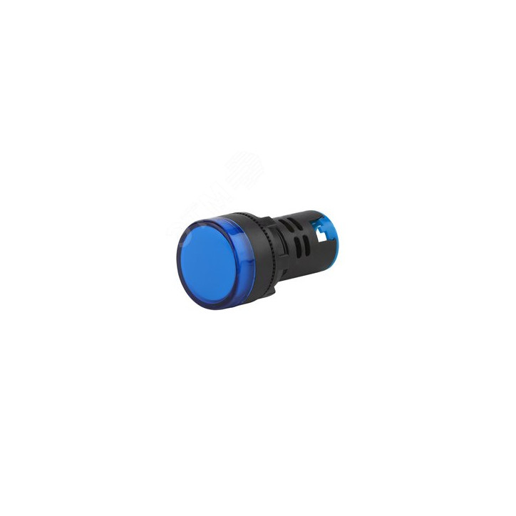 Лампа AD22DS(LED)матрица d22мм синий 230В
