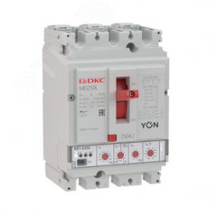 Выключатель автоматический в литом корпусе YON MD160H-MR1 3P 160А 65kA Ir 0.4...1xIn Isd 1.5...10xIn