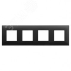 Avanti Рамка ARTLEBEDEV, , Черный матовый, 8 модулей