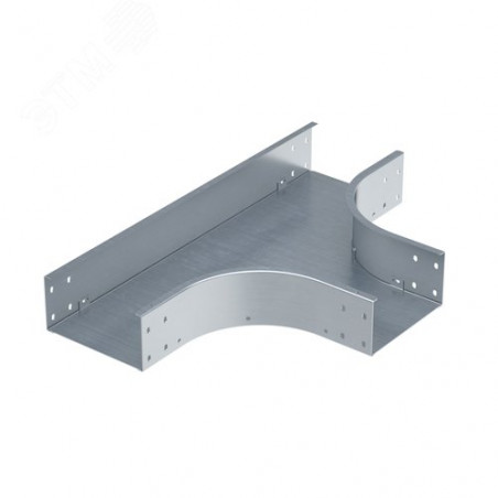 Ответвитель Т-образный 50х200, 1,2 мм, горячий цинк, в комплекте с крепежными элементами и соединительными пластинами, необходим