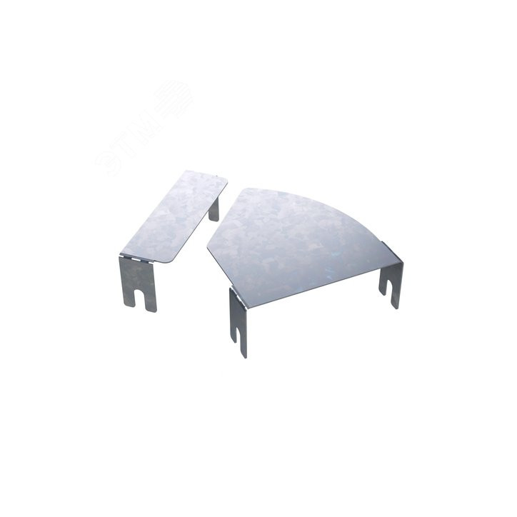 Крышка на горизонтальный изменяемый угол СРО 0-45град. 50, 1,5 мм, цинк-ламель Крышка на горизонтальный изменяемый угол СРО 0-45град. 50, 1,5 мм, цинк-ламель