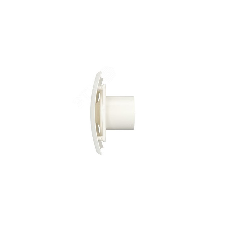 BREEZE 5C Ivory, Вентилятор осевой вытяжной с обратным клапаном D125, декоративный