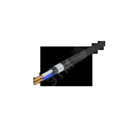 Кабель силовой ВБШвнг(А)-LS 2х6.0 ок(N)-0.66 Ч. бар (ВНИИКП)