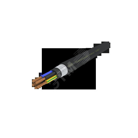 Кабель силовой ВБШвнг(А)-LS 5х50.0 мк(N.PE)-0.66 Ч. бар (ВНИИКП)