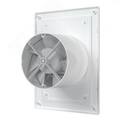 Вентилятор осевой вытяжной c антимоскитной сеткой и обратным клапаном D125