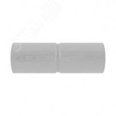 Муфта труба-труба с ограничителем 25 мм IP40