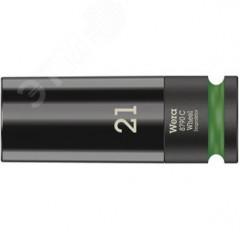 Головка торцевая ударная шестигранная 8790 C Wheel Impaktor DR 1/2 21X85 мм с пластиковой обоймой дл