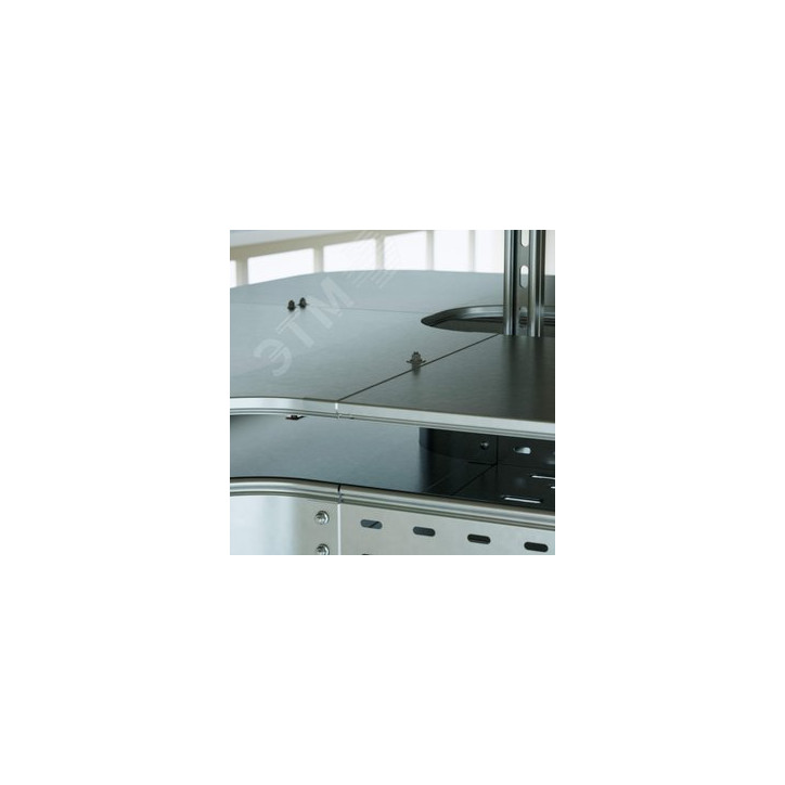 Крышка на лоток 200 мм L 3000 с заземлением горячеоцинкованная