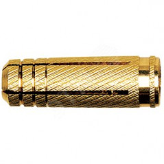 Анкер латунный MS 16х43 для винтов с метрической резьбой